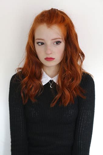Image Of Pretty Young Teenage Redhead Girl 1315 Years Old With Long