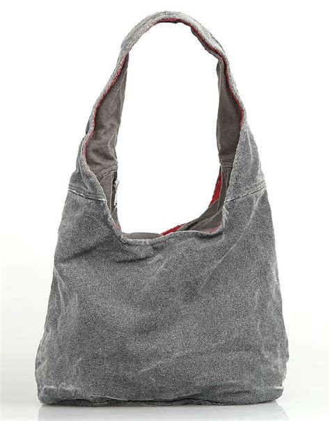 Canvas Shoulder Tote Handbag Canvas Zipper Bag Bagsearth