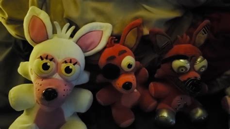 My Foxys Fnaf Plush Collection Youtube