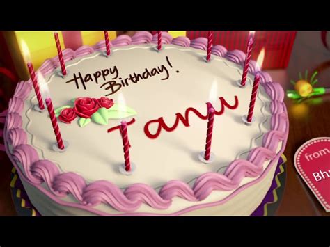 Aggregate More Than 74 Birthday Cake For Tanu Super Hot