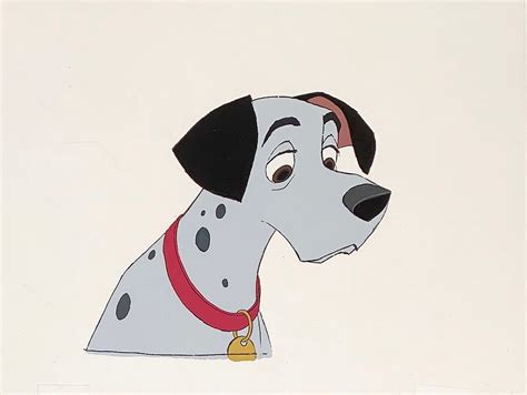 Original Walt Disney Production Animation Cel Of Pongo From One Hundred