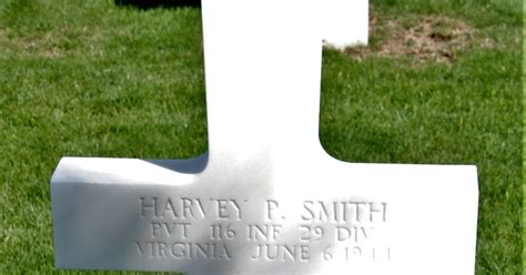 116th Infantry Regiment Roll Of Honor Pvt Harvey Polard Smith