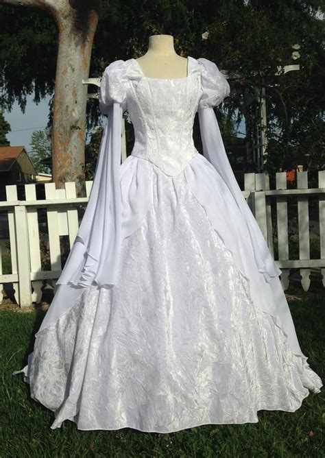 Medieval Wedding Dress Medieval Wedding Dress Historical Wedding