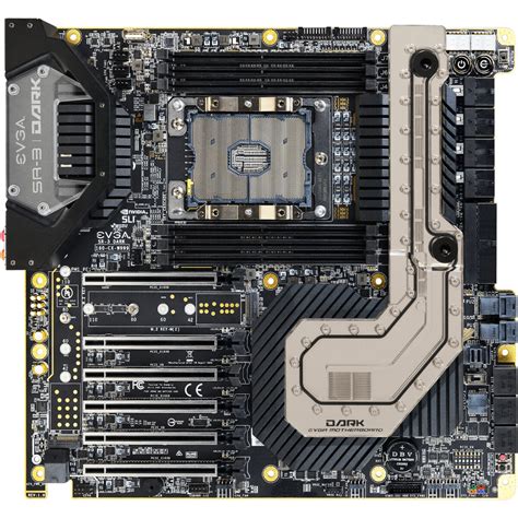 Evga Releases High End Sr 3 Dark Motherboard For Pairing With Intels