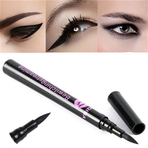 1pc Black Eyeliner Waterproof Liquid Eye Liner Pen Pencil Makeup