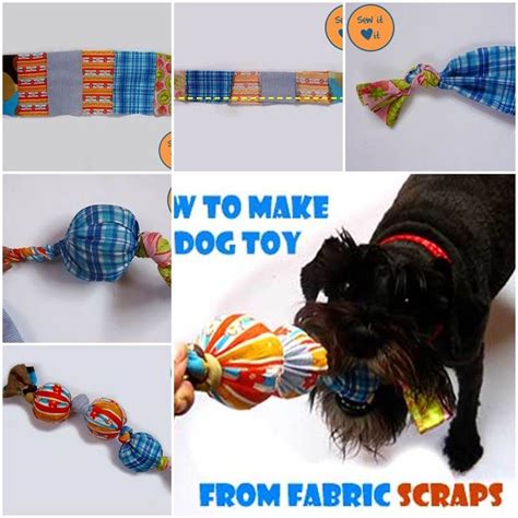 Diy Dog Toys From Fabric Scraps Dog Toys Diy Dog