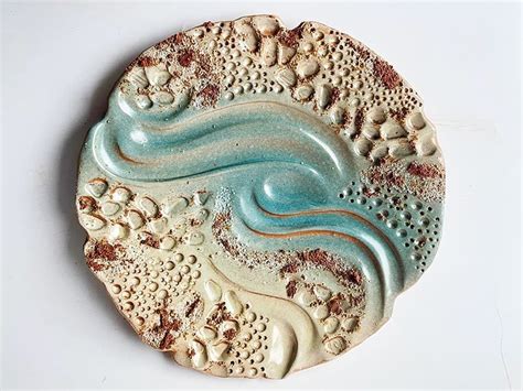Beach Trails Ceramic Wall Hanging Plate5