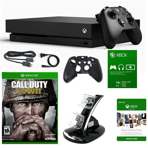 Microsoft Xbox One X 1tb Console With Cod Wwii And