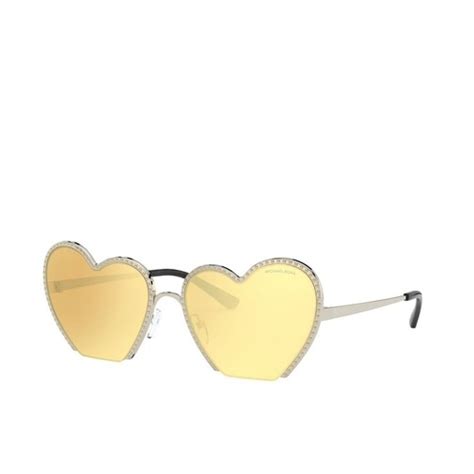 michael kors women sunglasses modern glamour 0mk1068 light gold in gold fashionette