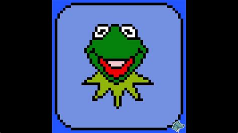 Kermit Pixel Art Youtube