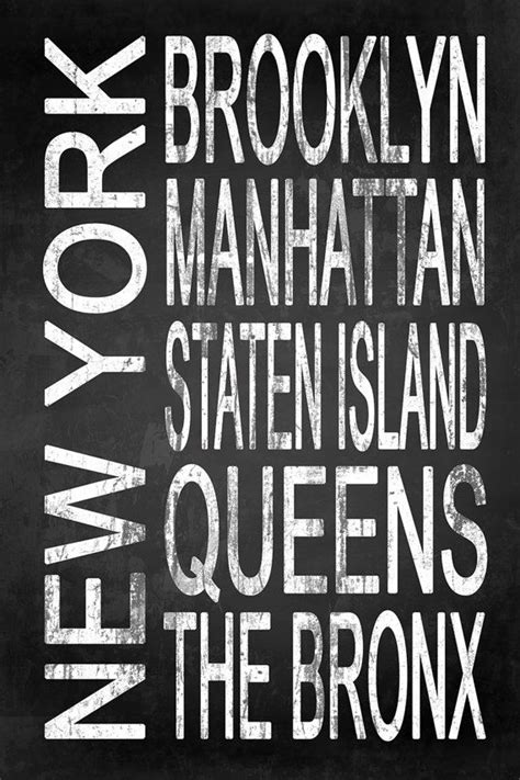 The New York City Subway Sign In White On Black Metal Print By Design Pics