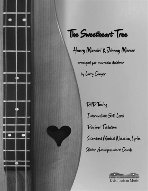 The Sweetheart Tree By Henry Mancini Dulcimer Digital Sheet Music Sheet Music Plus
