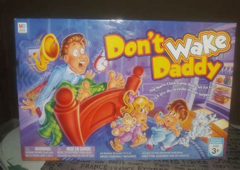 Vintage Early 1990s Dont Wake Daddy Board Game Published By Hasbro Milton Bradley