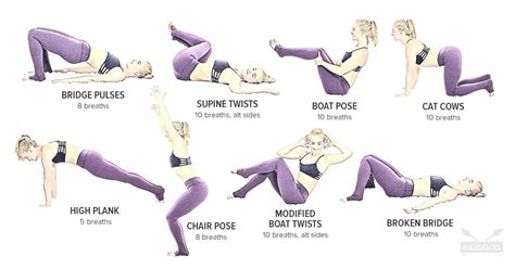 Yoga Workout For Strong Toned Abs Paleohacks