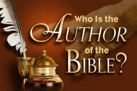 Perspective Digest Who Is The Author Of The Bible