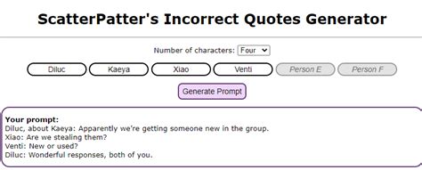 This generator is not meant to imply any adult/minor, abusive, incestuous, or otherwise problematic. Scatterpatter\'S Incorrect Quotes Generator / Hitman Series Incorrect Quotes Memes Thread ...