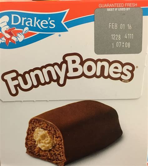 Drake Cakes Limited Funny Bones 1 Box Drake Cake Bones Funny Peanut