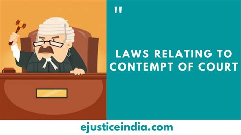 Willful disobedience or breach of a court order, judgment, decree, direction, writ or an. LAWS RELATING TO CONTEMPT OF COURT - E-Justice India