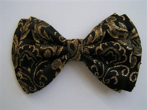 Black And Gold Bow Tie For Mengold Bow Tie For Men By Clipabowtie 15