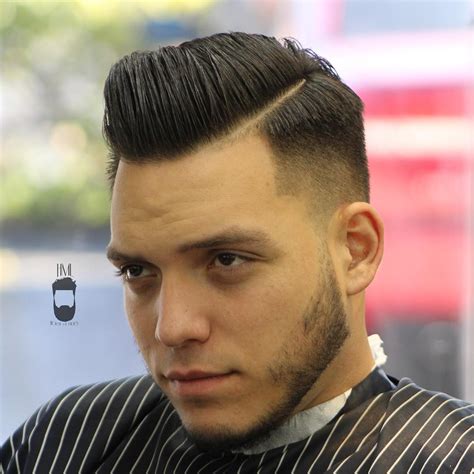 The pomade will help it stay in place and give it some shine. 31+Collection of Comb Over Hairstyles , Ideas, Designs ...