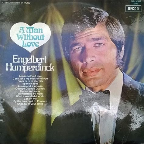 Engelbert Humperdinck A Man Without Love 1970 Vinyl Discogs