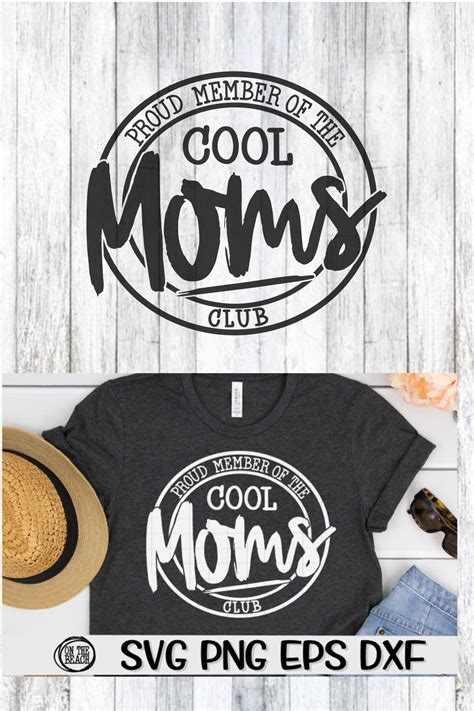 Download Proud Member Of The Cool Moms Club - SVG PNG EPS DXF ...