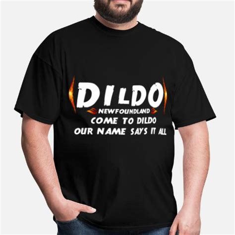 Dildo Newfoundland Dark Mens T Shirt Spreadshirt