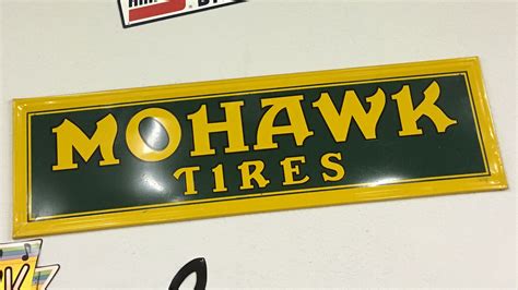 Mohawk Tires Sign For Sale At Auction Mecum Auctions