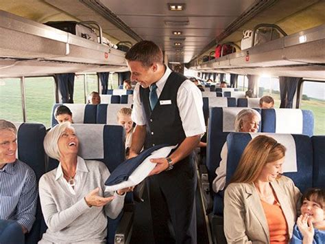 Onboard Train Features And Amenities Amtrak