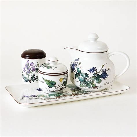 Villeroy And Boch Botanica Tea Set Oddhaus Vintage