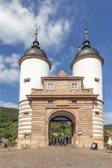 Old Bridge And Town Gate In Heidelberg Germany The Real Name Of The