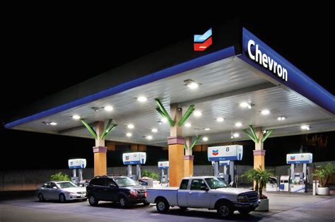 Chevron Gas Station At Monarch Bay Plaza Shopping Center In Dana Point Ca