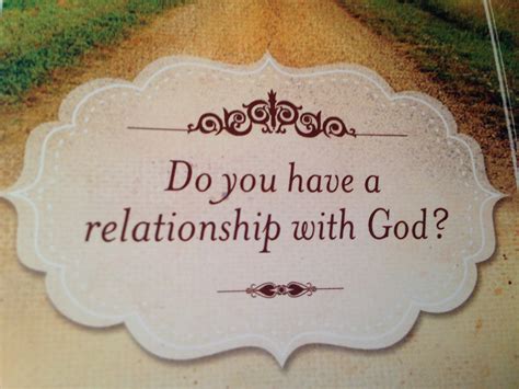All things were made through him, and without him nothing was made that was made. FGGAM QUESTION of The Day: Do You Have a Relationship With ...