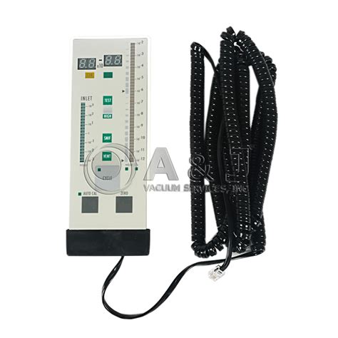 A calibrated leak is used to calibrate the leak detector. Pfeiffer Vacuum Adixen ASM 182 TD+ Standard Helium Leak ...