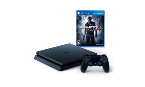 Sony Playstation 4 Slim 500gb Console Uncharted 4 Bundle New Groupon