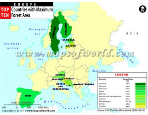 10 Largest Countries In Europe