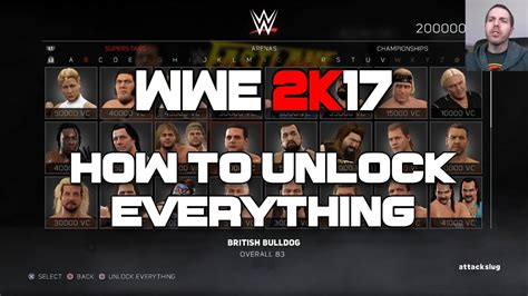 Wwe K How To Unlock Everything Tutorial Youtube
