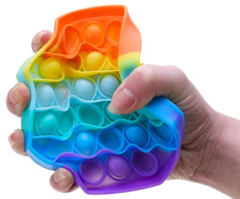 Toyland® Push Bubble Pop Bubble Pop It Sensory Fidget Toy Lots To