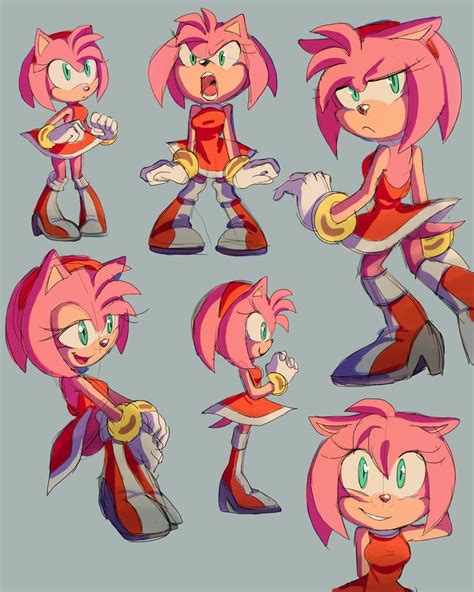 Amy Sketches1 By Shira Hedgie On Deviantart Amy Rose Sonic The