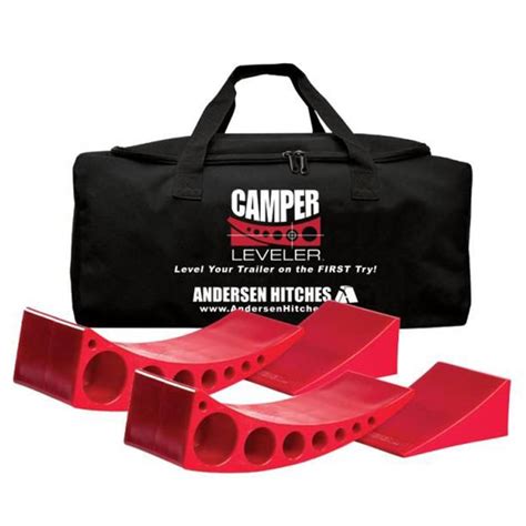 Andersen 36042 4pk Camper Leveler With Duffel Bag 4 Pack Bumper