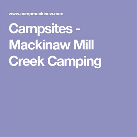 Campground mackinaw mill creek camping. Campsites - Mackinaw Mill Creek Camping | Mackinaw ...