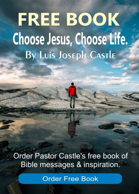 Choose Jesus Choose Life Be Free Indeed