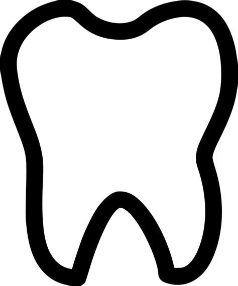 Tooth Svg Png Icon Free Download (#492400) - OnlineWebFonts.COM