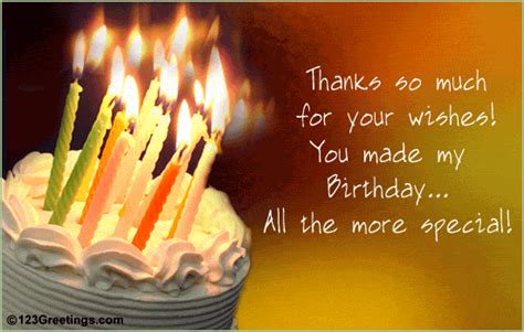 Best Thank You For Birthday Wishes Messages Sayings Text Sms Pictures