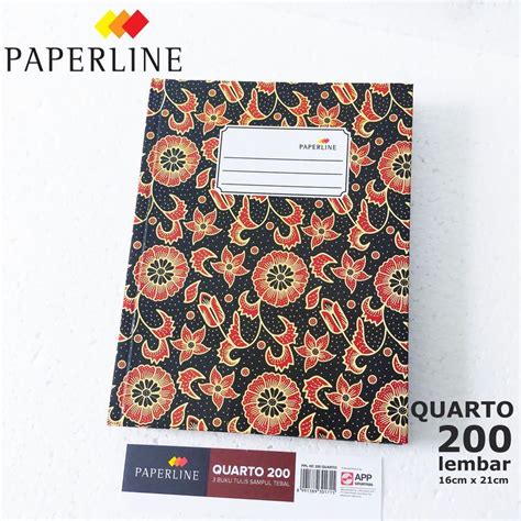 Jual Buku Kwarto Merk Paperline Isi 200 Lembar Shopee Indonesia