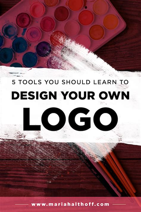 The 5 Tools You Should Learn To Design Your Own Logo — Mariah Althoff
