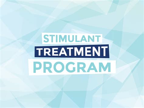 Stimulant Treatment Program On Behance
