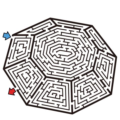 Hard Mazes Best Coloring Pages For Kids