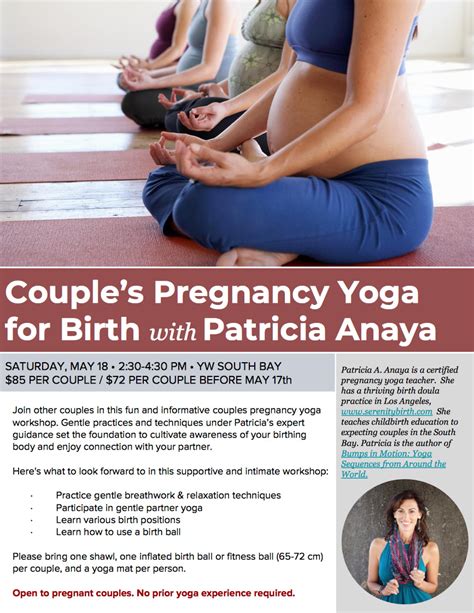 Couples Pregnancy Yoga For Birth Serenity Birth
