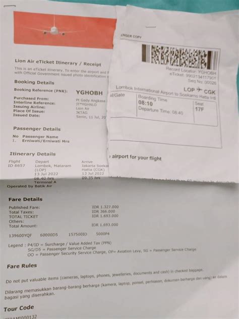 Kecewa Dengan Check In Online Batik Air Boarding Pass Tidak Terkirim Ke Email